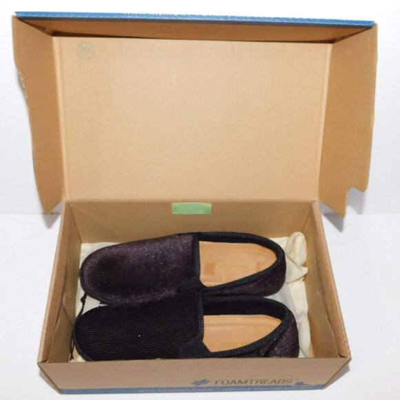 Foamtreads Regal 2 Mens 8 Brown slide on Slipper Memory foam insole UNWORN - Picture 11 of 11